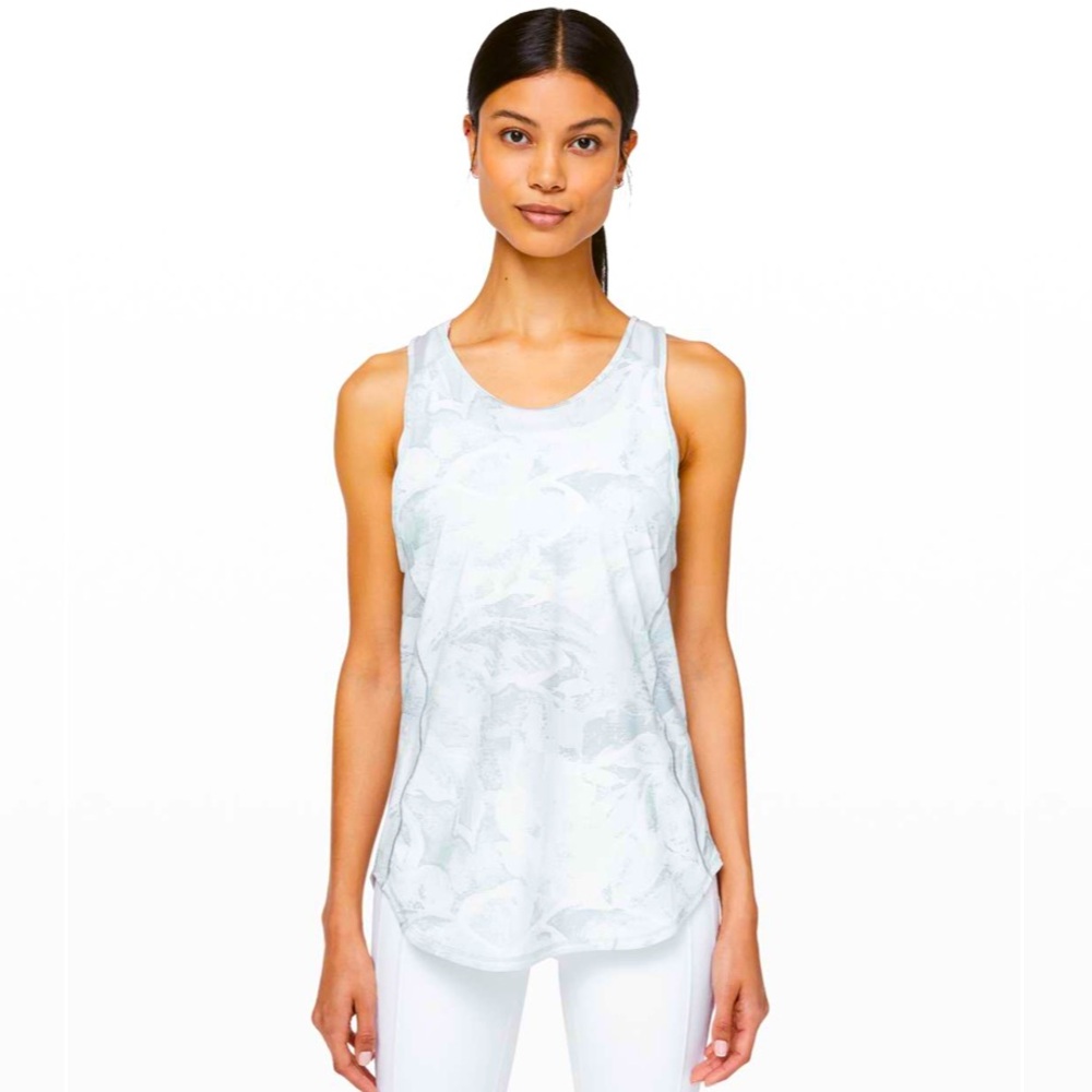 Lululemon Sculpt Tank Top II Tropical Shadow Starlight Multi Workout Activewear